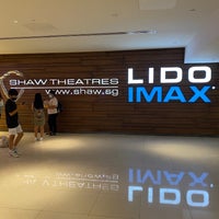Photo taken at IMAX Theatres Lido by Shinya I. on 10/2/2022