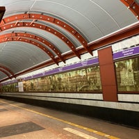 Photo taken at metro Obvodny Kanal by Dmitrii R. on 1/7/2022