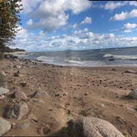 Photo taken at Секретный пляж by Dmitrii R. on 9/23/2018