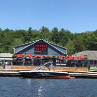 Photo taken at Turtle Jack&amp;#39;s Port Carling by brian s. on 6/16/2017