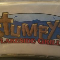 Photo taken at Stumpy&amp;#39;s Lakeside Grill by Carolyn L. on 9/30/2017