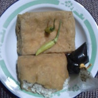 Review ketan bubuk + tahu petis