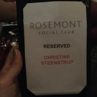 Foto diambil di Rosemont Social Club oleh Alice L. pada 5/22/2016