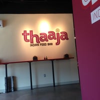 Photo taken at Thaaja Indian Food Bar by Son T. on 1/29/2013