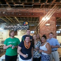 Photo taken at living social by Ben &amp;amp; Jerry&amp;#39;s Truck East on 6/27/2013