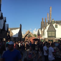 Photo taken at The Wizarding World of Harry Potter - Hogsmeade by Cory R. on 12/28/2015