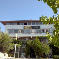 Photo taken at Karaburun Eco Hotel by Candemir B. on 9/15/2012