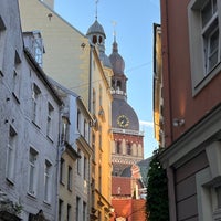 Photo taken at Riga Old Town by Pavel K. on 8/13/2022