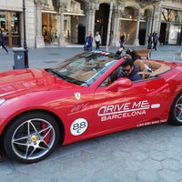 Photo taken at Drive Me Barcelona - Ferrari Tours by Hugo E. on 3/21/2015