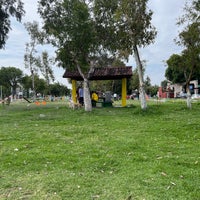 Photo taken at Parque De Las Letras by Mike B. on 9/11/2022