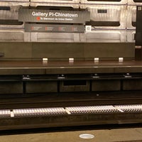 Photo taken at Gallery Place - Chinatown Metro Station by Michael D. on 1/24/2023