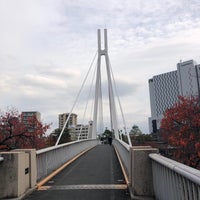 Photo taken at 川崎橋 by lee_koo ワ. on 11/29/2023