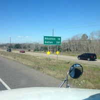 Photo taken at Interstate 45 &amp;amp; FM 2351 by Finish S. on 2/1/2013