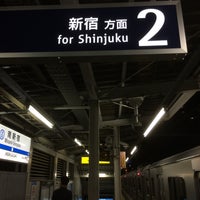 Photo taken at Minami-Shinjuku Station (OH02) by Yuriko I. on 9/4/2015