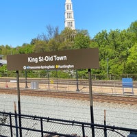 Photo taken at King Street - Old Town Metro Station by Josh H. on 4/18/2021