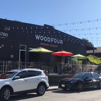 Photo taken at Woodfour Brewing Company by Ricky P. on 9/14/2019