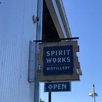 Photo taken at Spirit Works Distillery by Ricky P. on 4/21/2019