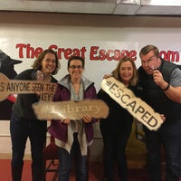 Photo taken at The Great Escape Room by Tammy G. on 3/20/2016