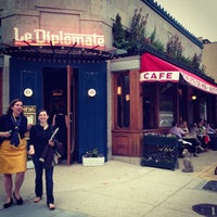 Photo taken at Le Diplomate by Tammy G. on 4/17/2013