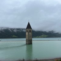 Photo taken at Reschensee / Lago di Resia by BigMan on 8/27/2023