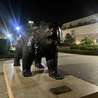 Photo taken at UCLA Bruin Statue by Robert T. on 10/18/2023