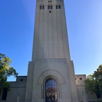 Photo taken at Hoover Tower by Robert T. on 4/2/2022