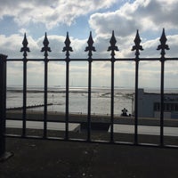 Photo taken at Chalkwell Beach by Sarah G. on 3/16/2016
