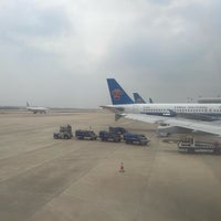 Photo taken at Wuhan Tianhe International Airport (WUH) by James M. on 4/14/2023