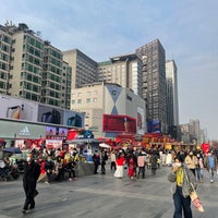 Photo taken at Chunxi Road Pedestrian Shopping Street by James M. on 1/31/2021