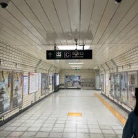 Photo taken at Dongdan Metro Station by James M. on 10/10/2021