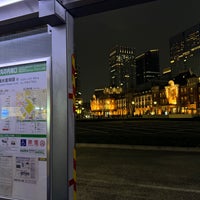 Photo taken at Tokyo Sta. Marunouchi South Exit Bus Stop by Daiki S. on 3/31/2024