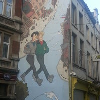 Photo taken at Kolenmarkt / Rue du Marché au Charbon by Tommy V. on 10/21/2012