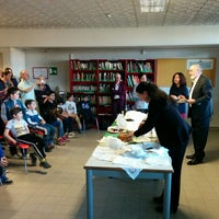 Photo taken at Biblioteca Renato Nicolini by Massimiliano A. on 4/14/2016