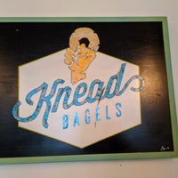Photo taken at Knead Bagels by Adrian A. on 10/6/2019
