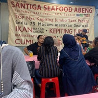 Photo taken at Santiga Seafood (Abeng) by Arief K. on 9/2/2022