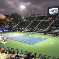 Photo taken at Dubai Duty Free Dubai Tennis Championships by Đorđe R. on 2/21/2017