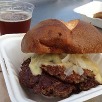 Photo taken at Grind Gourmet Burger Truck by Rick G. on 9/29/2012