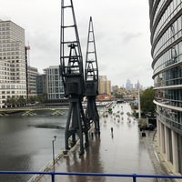 Photo taken at West India Quay DLR Station by Brendan F. on 9/23/2019