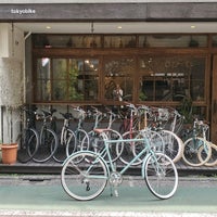Photo taken at tokyobike shop 中目黒 by Michelle H. on 4/3/2020