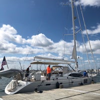 Photo taken at Newport Yachting Center by Edwin K. on 8/19/2018