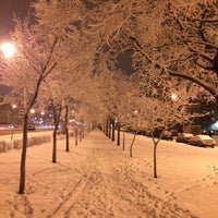 Photo taken at Загребский бульвар by Таня И. on 1/17/2016