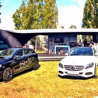 Photo taken at Mercedes-Benz IFA Lounge by Andreas G. on 9/5/2014