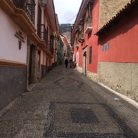 Photo taken at Calle Jaén by Ashley P. on 12/5/2017