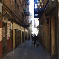 Photo taken at Ross Alley by Ashley P. on 10/21/2017