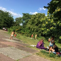 Photo taken at Sommerbad Pankow by Crème B. on 7/27/2019