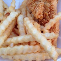 Photo taken at Raising Cane&amp;#39;s Chicken Fingers by Tiffany O. on 4/25/2013