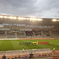 Photo taken at Tofiq Bəhramov adına Respublika Stadionu by shakonike on 10/1/2017