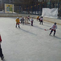 Photo taken at хоккейная коробка by Колонин С. on 2/17/2013