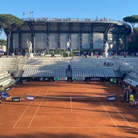 Photo taken at Internazionali BNL d&amp;#39;Italia Di Tennis by Marco V. on 5/13/2022