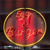 Photo taken at Egg &amp;amp; Burger by Nurettin K. on 3/29/2016